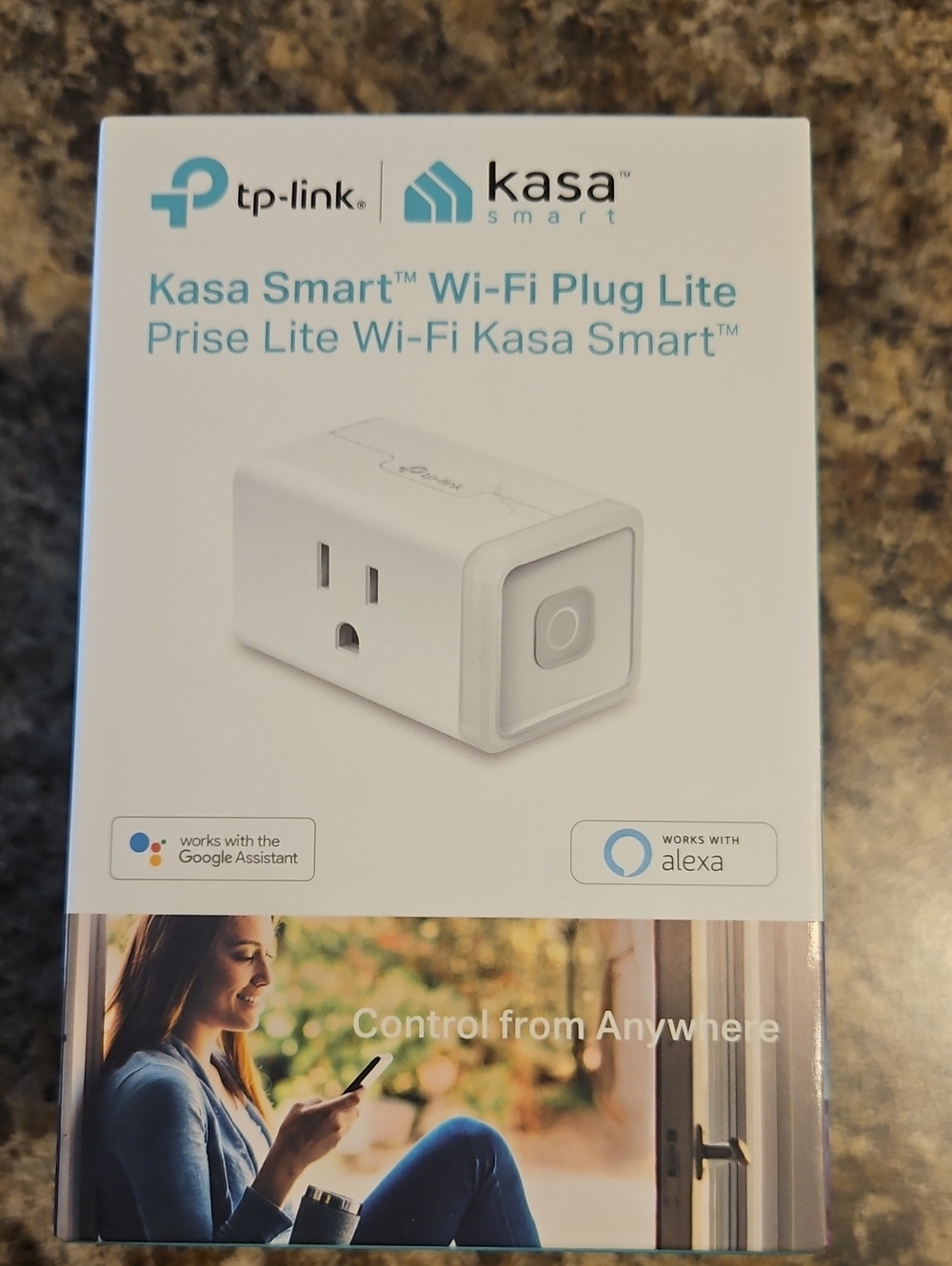 Kasa Smart Wi‑Fi Plug Lite (HS103) - White - BNIB